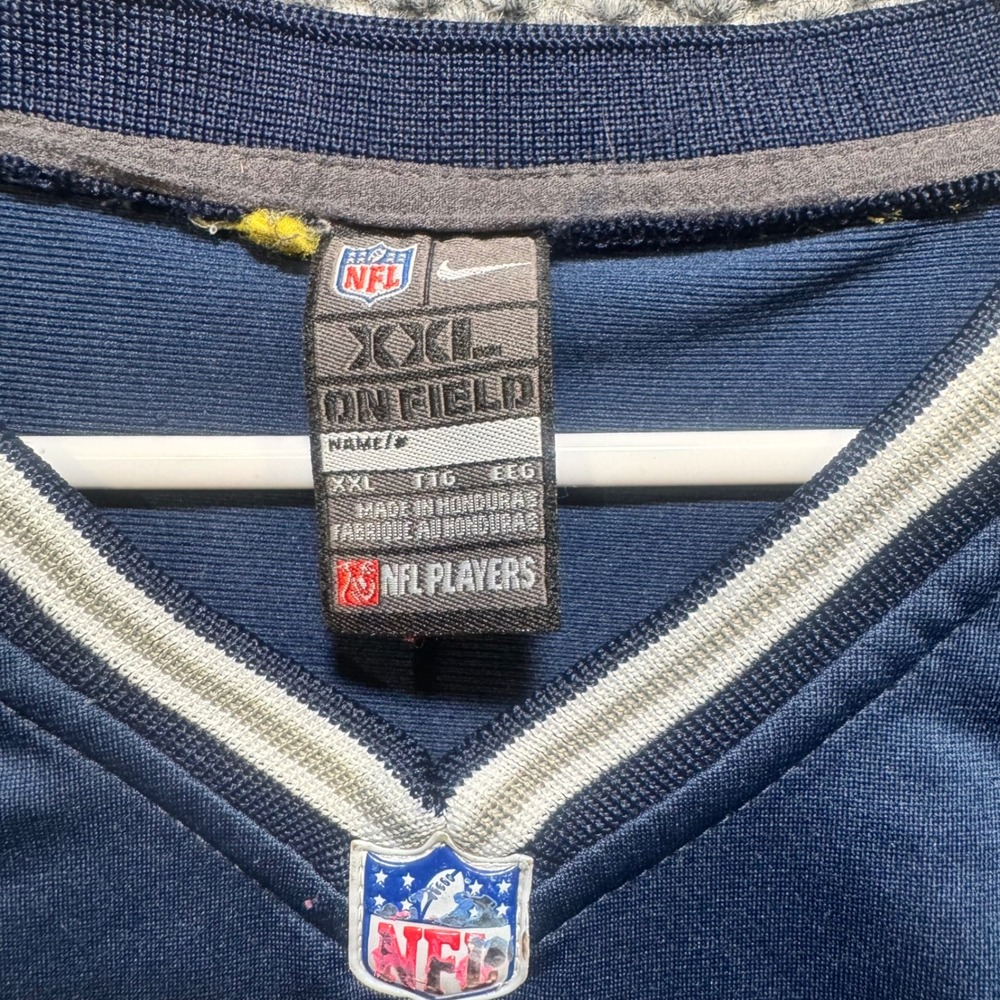 Nike Dallas Cowboys Dez Bryant 88 NFL On Field Jersey Navy Blue Womens XXL - Picture 3 of 4